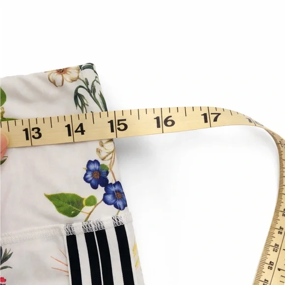 Athleta floral leggings medium pockets NWOT - Picture 3 of 7